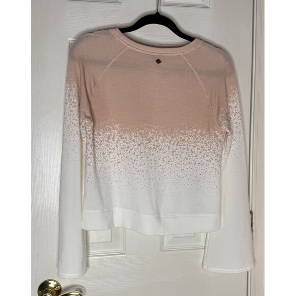 Women’s XS CALIA by Carrie Underwood Effortless Drip Dye Zipper Bell Sleeve SET - Picture 4 of 13